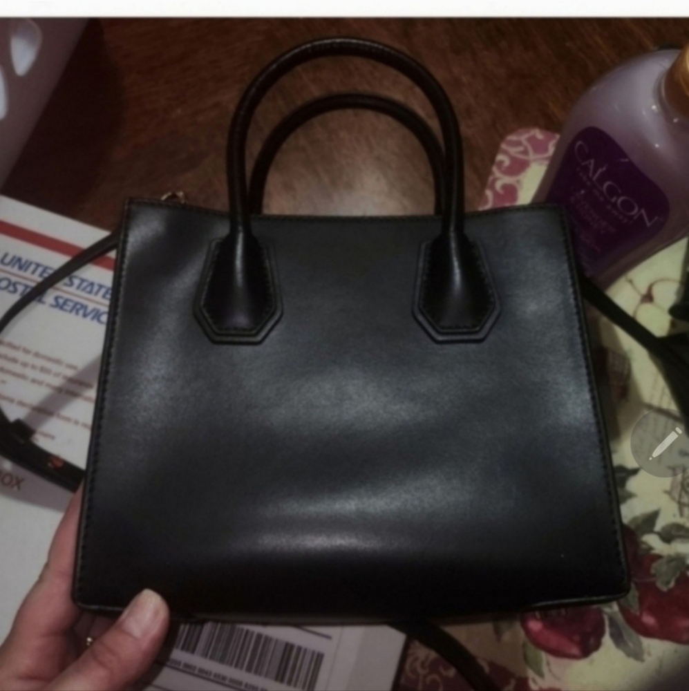 Michael Kors Black Tote with Colorful Starburst Design - Picture 5 of 6